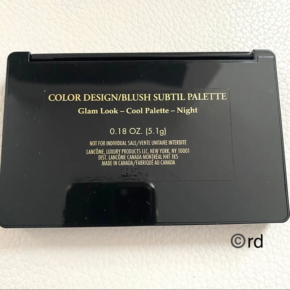 Lancome Eyeshadow Blush Subtil Palette new